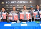 Polres Gresik Bongkar Jaringan Narkoba, Amankan 2 Tersangka dan Amankan 209 Gram Sabu