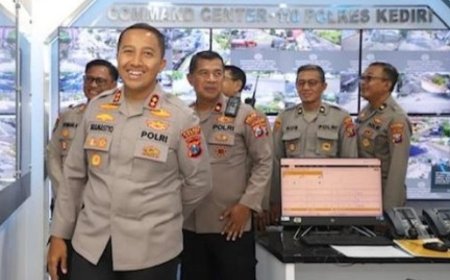 Command Center Usai Direnovasi,  Kapolres Kediri: Layanan Darurat 110 Membutuhkan Respons Cepat