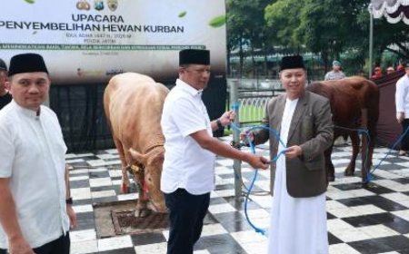 Idul Adha 1447, Polda Jatim Menerima 127 Ekor Sapi  dan 22 Kambing