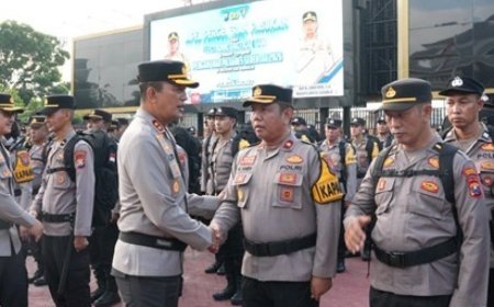 Polresta Sidoarjo Siagakan 1.140 Personel Layanan Pengamanan Pilkades Serentak di 80 Desa