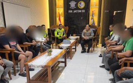 Demi Konten,  Empat Remaja ‘ Dijaring’  Lantaran Ngebut di Jalan Tol, Kasat PJR: “Kami Tilang dan Panggil Orang Tuanya”