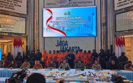 Polda Metro Jaya Ungkap 127 Kasus Kejahatan Jalanan, 173 Tersangka Tertangkap