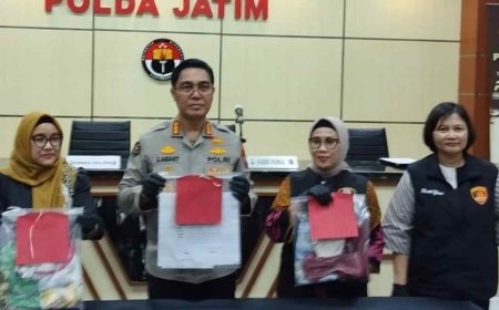Ditres PPA dan PPO Polda Jatim Ungkap Kasus Kekerasan Seksual Terhadap Anak Tiri