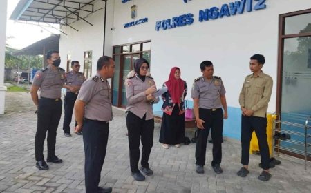Dukung Program MBG, 3 SPPG Polres Ngawi Konsisten Terapkan Food Safety