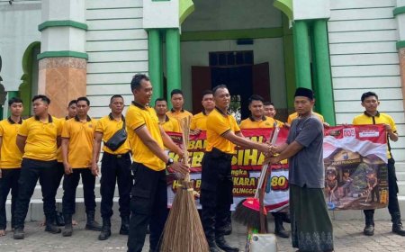 Sambut Hari Bhayangkara ke-80, Polres Probolinggo Gelar Bakti Religi