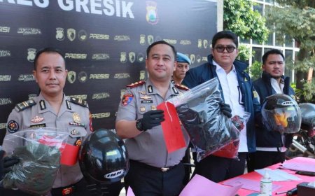 Gerak Cepat Polres Gresik Amankan 8 Oknum Suporter Terlibat Pengeroyokan