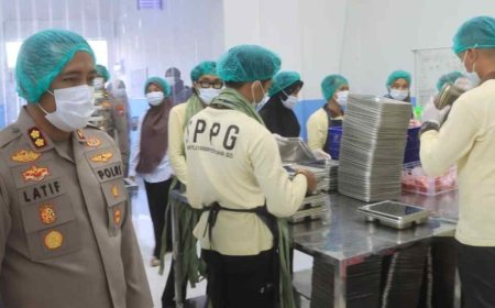 SPPG Polres Probolinggo di Maron Distribusikan 2.441 Penerima Manfaat MBG
