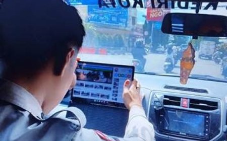 Satlantas Polres Kediri Kota Tambah Mobil Incar