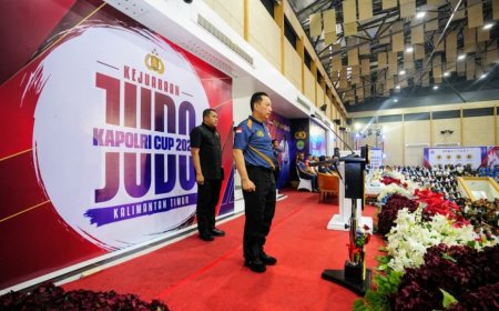 Kapolri Buka Judo Cup: Tanamkan Nilai Sportivitas hingga Persiapkan SDM Tangguh