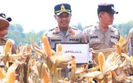 Panen Raya Jagung Serentak Kuartal II 2026, Polres Ngawi Dukung Ketahanan Pangan Nasional Bersama Presiden RI
