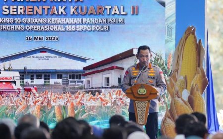 Polri Miliki 28 Gudang Ketahanan Pangan, Maksimalkan Hasil Panen