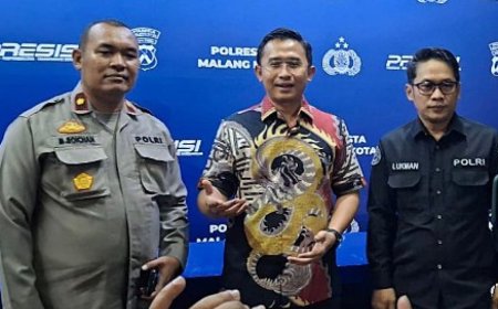 Polresta Malang Kota Ungkap Residivis Curas dan Penusukan Satpam, Pelaku Dijerat Pasal Berlapis