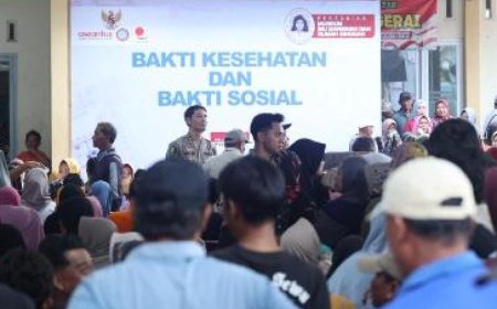 Polri Untuk Masyarakat : Polda Jatim Gelar Baksos dan Bakkes untuk Ribuan Warga di Nganjuk