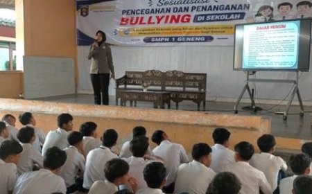 Polres Ngawi Edukasi Pelajar Cegah Bullying dan Narkoba Sejak Dini