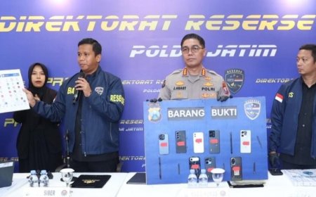 DitresSiber Polda Jatim Ungkap Dugaan Penyalahgunaan Data Pribadi untuk Layanan OTP Ilegal, Tiga Tersangka Diamankan