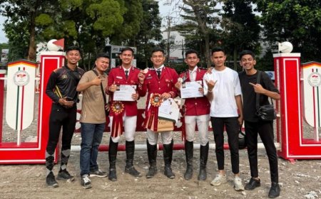 Prestasi Memukau, Tim Berkuda Den Turangga Baharkam Polri Borong Juara di Arthayasa Open 2026