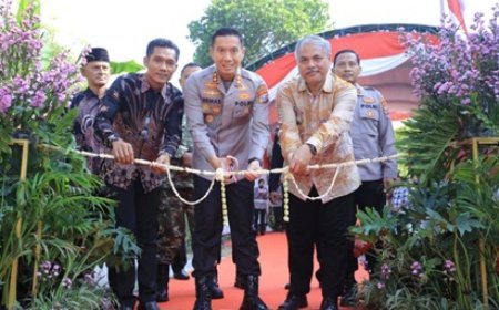 Polres Madiun Resmikan Jembatan Merah Putih Presisi, Akses Warga Kini Lebih Aman