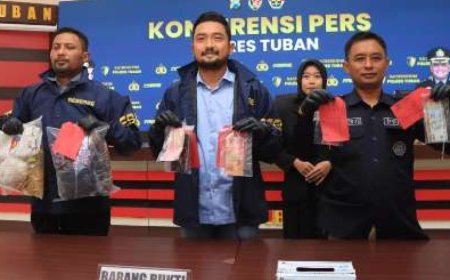 Polres Tuban Ungkap Jaringan Pengedar Uang Palsu, 3 Tersangka Diamankan