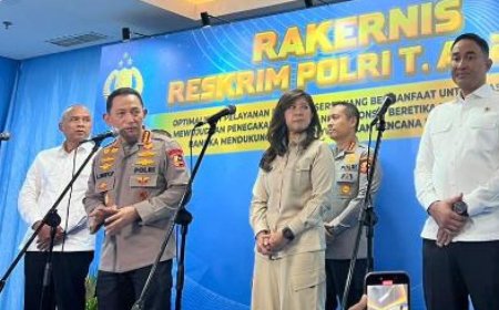 Kapolri Beri Arahan Perkuat Kolaborasi APH di Rakernis Bareskrim Polri