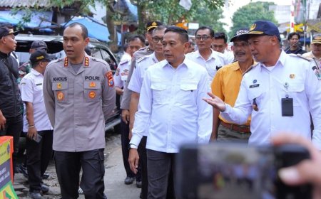 Polresta Malang Kota dan Forkopimda Sidak Pasar Kebalen, Kombes Pol Putu Kholis: Jalan Umum Harus Kembali Sesuai Fungsinya