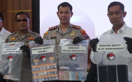 Polres Probolinggo Kota Ungkap Narkoba, 9 Tersangka Pengedar Sabu Diamankan