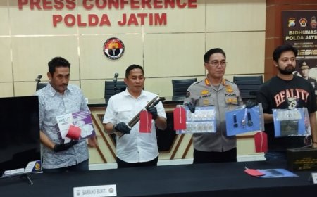 Subdit Jatanras Ditreskrimum Polda Jatim Tangkap Komplotan Curat Lintas Provinsi, Beraksi di 13 TKP