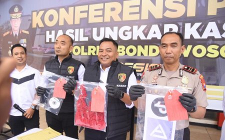 Polres Bondowoso Ungkap Live Streaming Asusila Dua Tersangka Diamankan