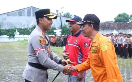Gelar Apel Besar “Sabuk Kamtibmas”, Polres Ngawi Perkuat Jaga Kondusifitas Wilayah