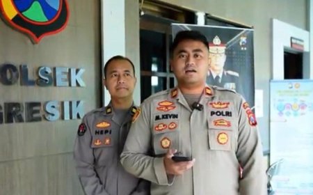 Kurang Dari 24 jam, Polsek Gresik Ungkap Curanmor Amankan Dua Tersangka
