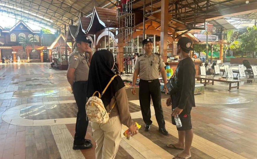 Libur Panjang, Polres Blitar Intensifkan Patroli di Lokasi Wisata