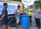 Polres Tuban Gelar Baksos Sambut Hari Bhayangkara ke 80, Droping 40 Ribu Liter Air Bersih di 3 Desa
