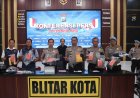 Polres Blitar Kota Amankan Tersangka Komplotan Perampok Lintas Daerah Sasar Minimarket