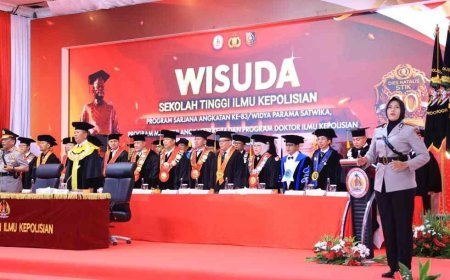 Lahirkan Pemimpin Polri Masa Depan, STIK Wisuda 289 Lulusan S1, S2, dan Doktor Ilmu Kepolisian