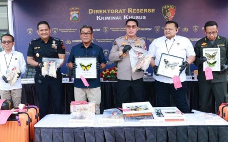 Ditreskrimsus Polda Jatim Ungkap Tiga Kasus Kejahatan Sumber Daya Alam, Empat Tersangka Diamankan
