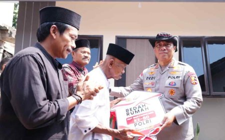 Sambut Hari Bhayangkara ke-80 Tahun 2026, Peduli Masyarakat, Polri Bedah 80 Rumah Layak Huni