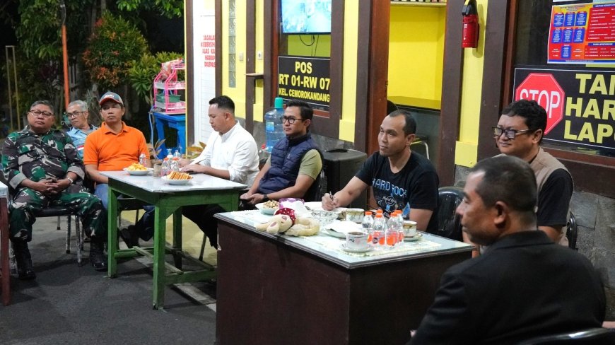 Sambang Poskamling, Kapolresta Malang Kota Serap Aspirasi dan Jaga Kamtibmas hingga Level RT
