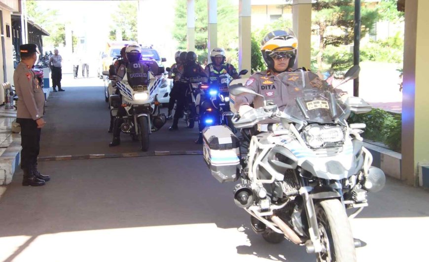 Polres Sumenep Patroli Skala Besar Pastikan Perayaan 1 Suro Kondusif