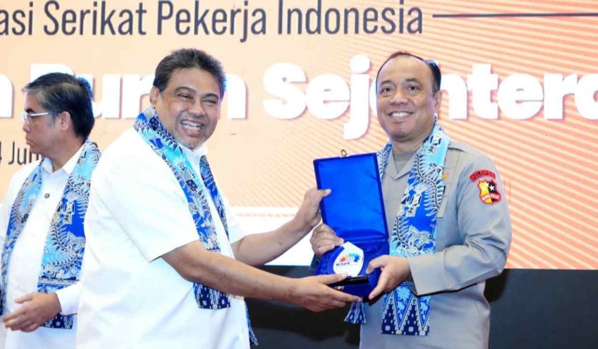 Hadiri Rakernas KSPI 2026, Wakapolri Tegaskan Sinergi Polri dan Buruh untuk Lindungi Hak Pekerja