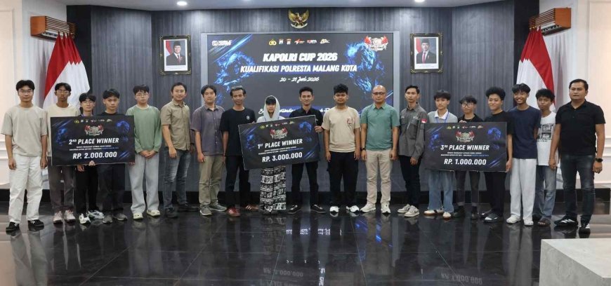 Polresta Malang Kota Gelar Kualifikasi “Kapolri Cup 2026 Mobile Legends”, Tim  Wakili Kota Malang ke Babak 32 Besar