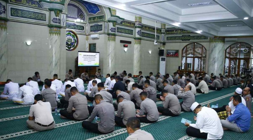 Polri Gelar Dzikir Dan Doa Bersama Sambut Hari Bhayangkara Ke-80