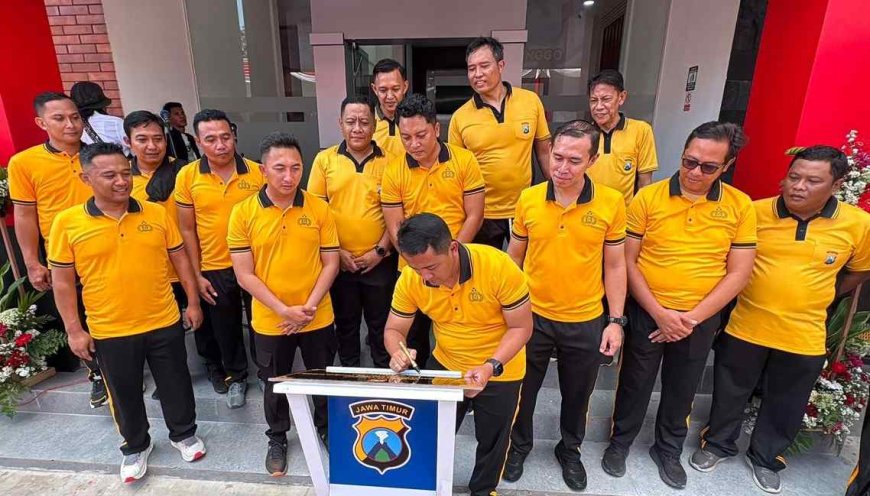 Tingkatkan Pelayanan Masyarakat, Kapolres Probolinggo Resmikan Gedung Berkah Satreskrim