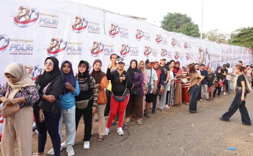 Polri Gelar Pasar Rakyat dan Bazar UMKM Serentak di Lima Wilayah, Semarakkan Hari Bhayangkara ke-80