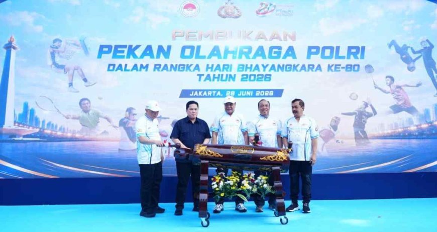 Wakapolri Buka Pekan Olahraga Polri Hari Bhayangkara ke-80, Tegaskan Semangat “Polri untuk Masyarakat”