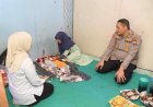 Empati Tanpa Batas, Polres Bondowoso Bantu Keluarga Bayi Kembar yang Kehilangan Ibu