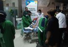 Aksi Heroik Satlantas Polres Gresik Selamatkan Wanita yang Hendak Melahirkan