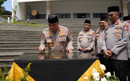 Masjid Panggilan Sujud Direvitalisasi, Wakapolri: Bangun Karakter, Bangun Peradaban