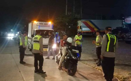 Respon Cepat Laporan Call Center 110 , Polres Malang Amankan Belasan Motor Balap Liar di Pakis