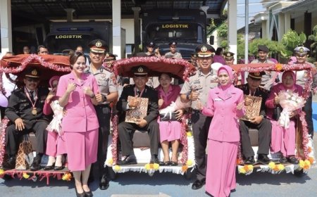 Kapolres Kediri: Masa Pensiun Bukanlah Akhir dari Pengabdian