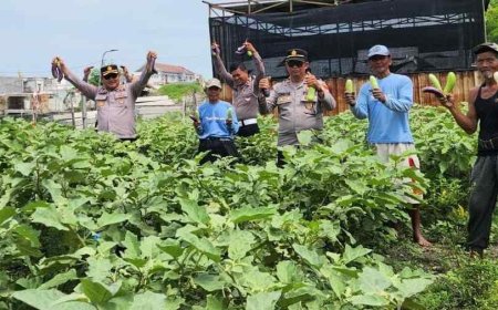 Polres Pelabuhan Tanjungperak Perkuat Sinergi Lintas Sektor Wujudkan Swasembada Pangan