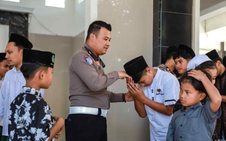 Hari Bhayangkara ke – 80,  Polres Jember Salurkan Bantuan untuk Yayasan Yatim Piatu